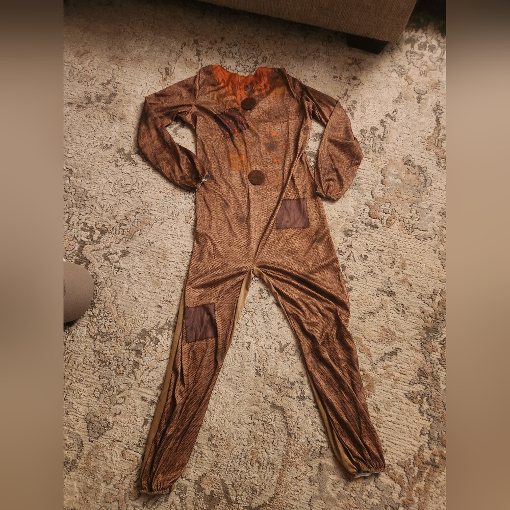 Rotton Pumpkin Kids Costume ( Jumpsuit Only- No Mask)